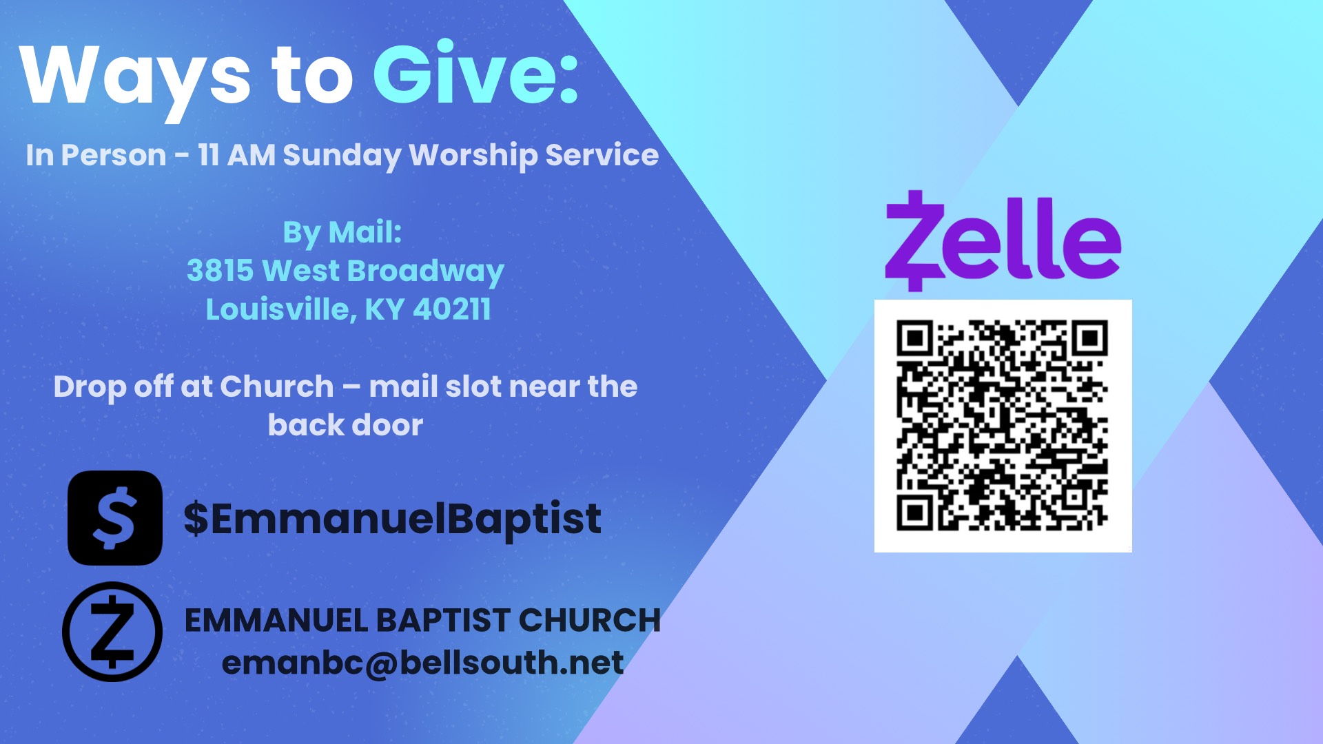 Giving